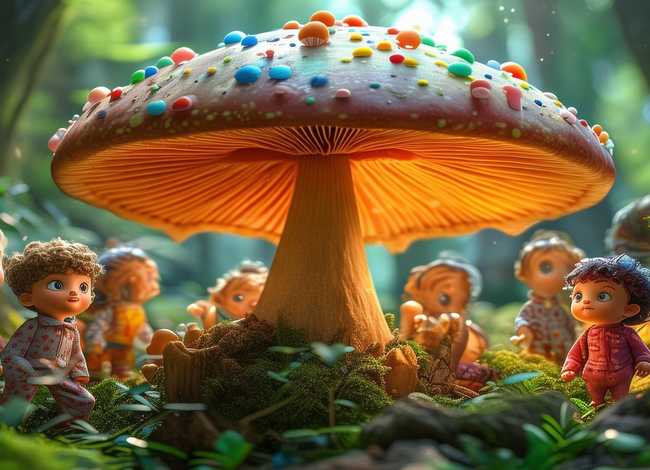 关于蘑菇的幼儿故事；关于蘑菇的幼儿故事简短