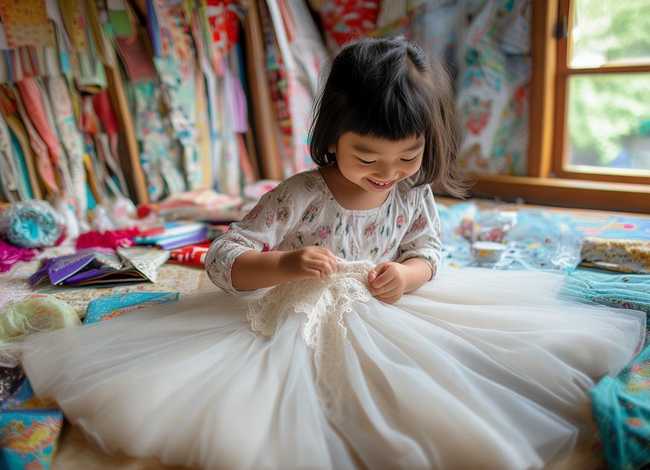 diy纱裙儿童 - 纱裙diy手工教程