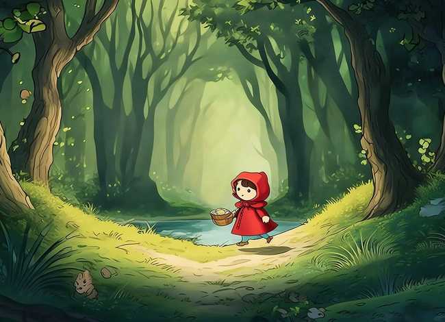 小红帽的故事完整版儿童英文版、小红帽的故事英文版简单一点