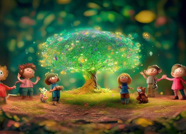 儿童故事背景视频，幼儿故事背景视频