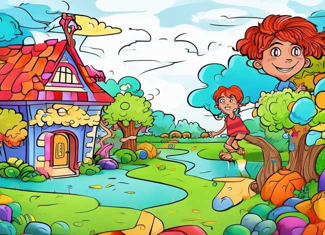 儿童连环画图片4张可打印免费 儿童连环画图片2张