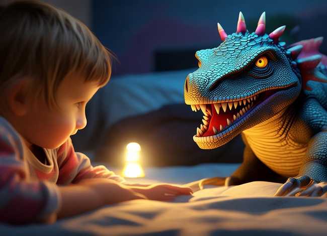 恐龙凶巴巴儿童故事 睡前故事恐龙凶巴巴的故事