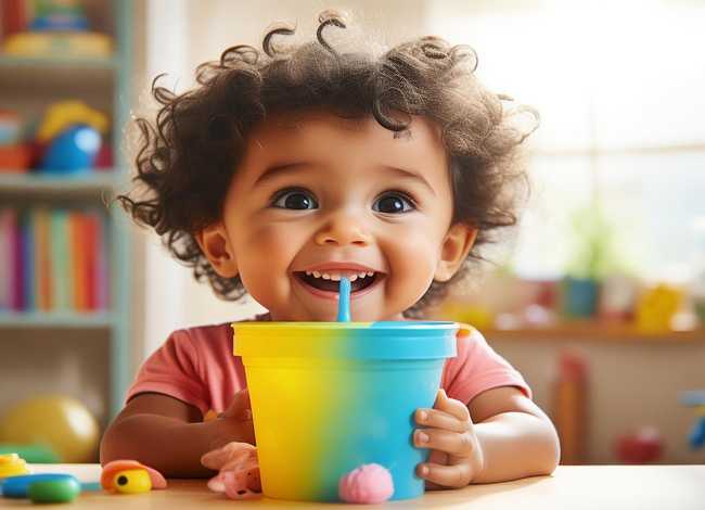 儿童喝水简笔画、儿童喝水简笔画图片