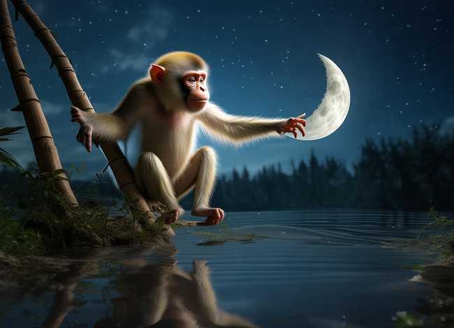 捞月亮的猴子故事(捞月亮的猴子故事内容) 捞月亮的猴子故事(捞月亮的猴子故事内容)