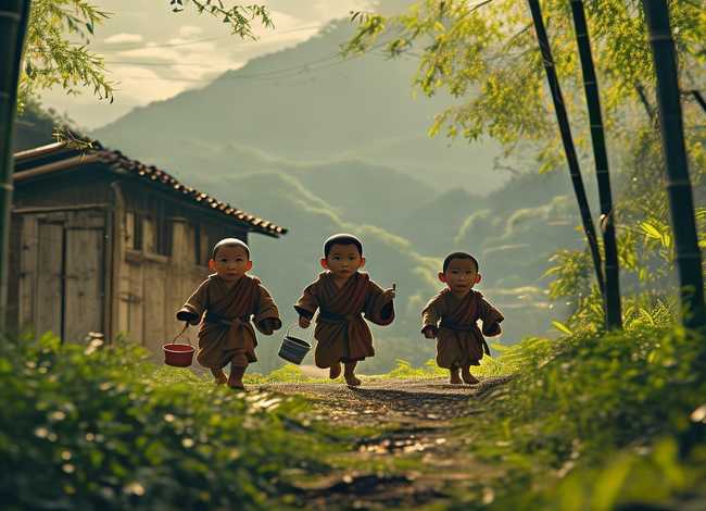 儿童故事三个和尚文字版，幼儿故事三个和尚文字