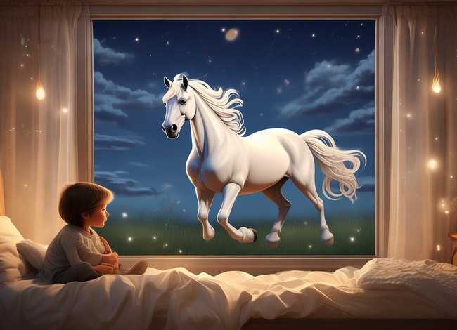 马的故事儿童睡前收听（关于马的睡前故事）