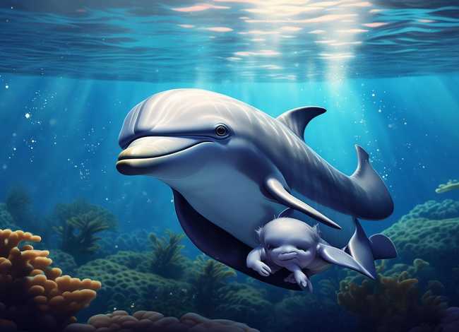海豚的睡前故事文字，海豚的睡前故事文字内容