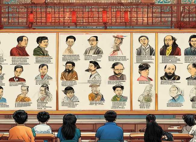 中华名人故事手抄报，中华名人故事手抄报六年级