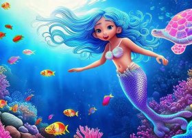 海底故事绘本；海底世界故事绘本6张