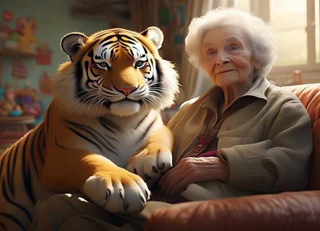 儿童故事老虎和外婆（外婆和老虎的故事下集）