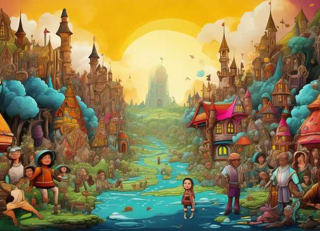 绘画故事版；绘画故事画