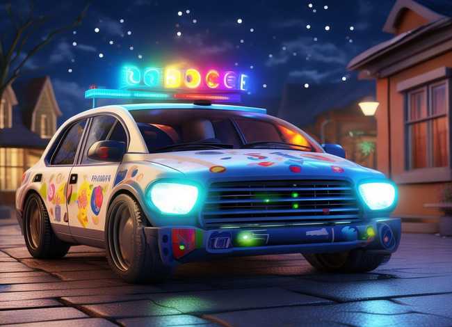 幼儿警车的故事 - 警车的故事 幼儿睡前