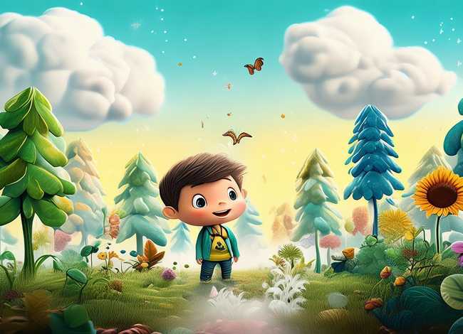 儿童绘本故事推荐植物王国 - 植物王国漫游记绘本故事