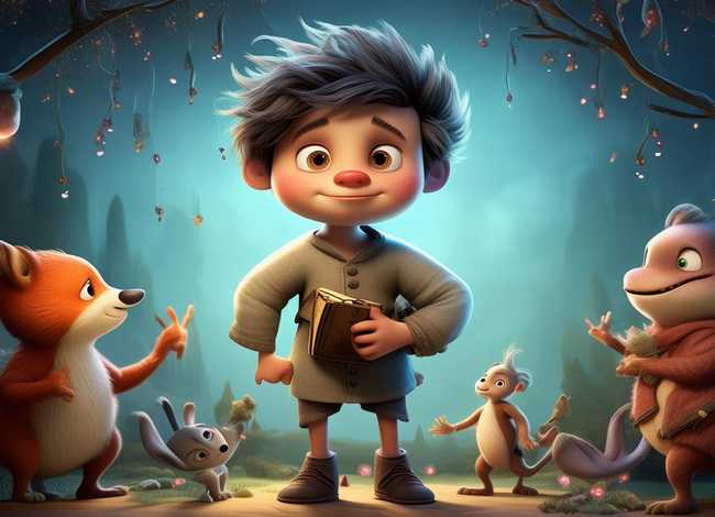 说谎小孩童话故事，说谎话的小男孩故事