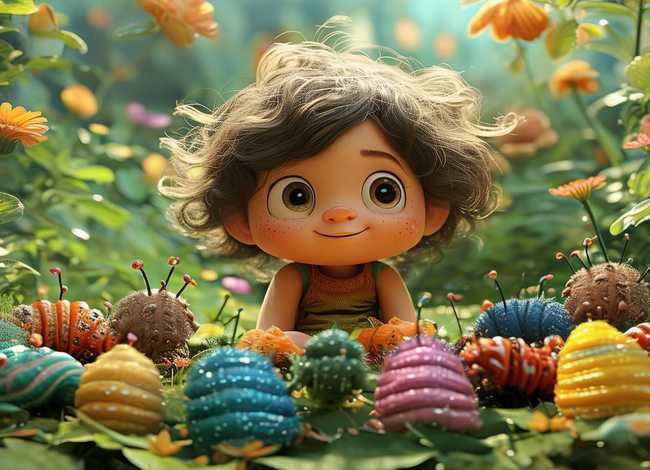 毛毛虫的故事儿童有声、毛毛虫的故事幼儿