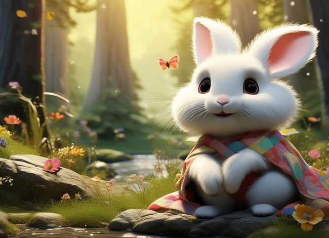 小白兔小朋友故事（小白兔小朋友故事视频）