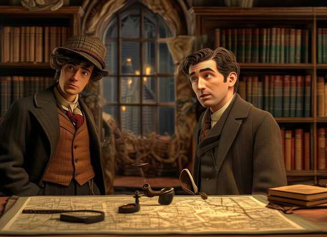 福尔摩斯探案故事儿童视频 福尔摩斯探案动画片视频