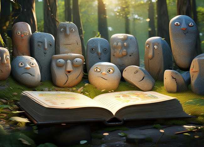 石头的故事绘本；石头的故事绘本读后感