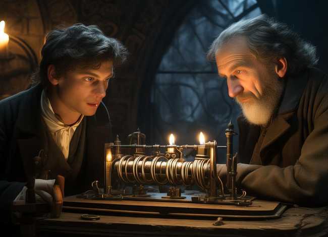 法拉第和戴维的故事，法拉第与戴维的故事