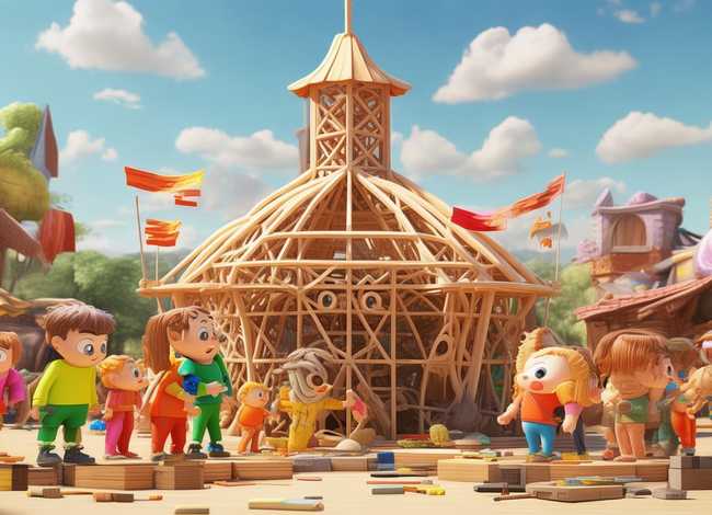 鲁班的故事幼儿园，鲁班的故事幼儿园课件