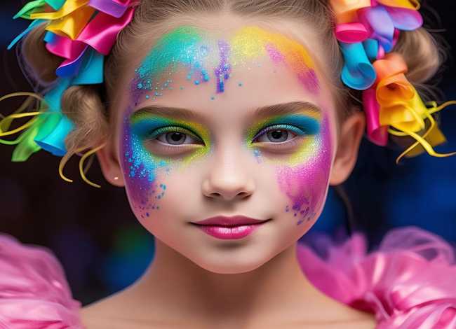 演出儿童妆容，儿童演出妆容怎么画好看女生