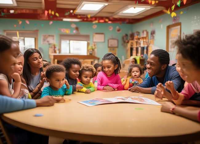 亲子故事会图片（亲子故事比赛图片）