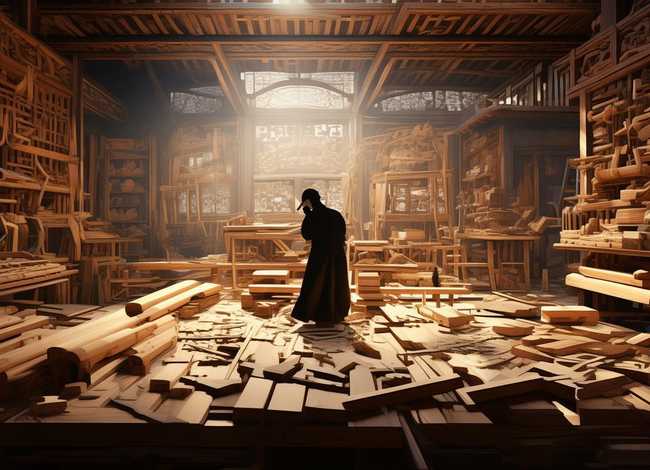 鲁班的故事ppt 鲁班的故事PPT模板免费下载