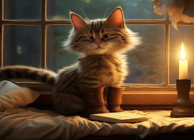 儿童睡前故事穿靴子的猫，睡前故事 穿靴子的猫