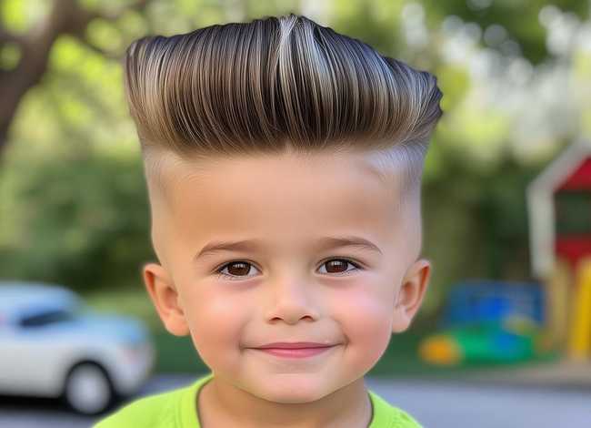 小男孩的发型名称介绍（小男孩的发型名称介绍图片）