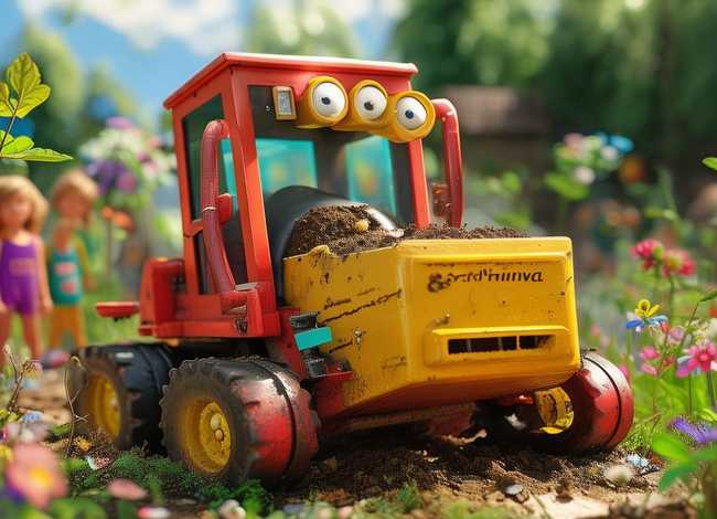 挖土机的故事 - 挖土机的故事幼儿故事 挖土机的故事 - 挖土机的故事幼儿故事