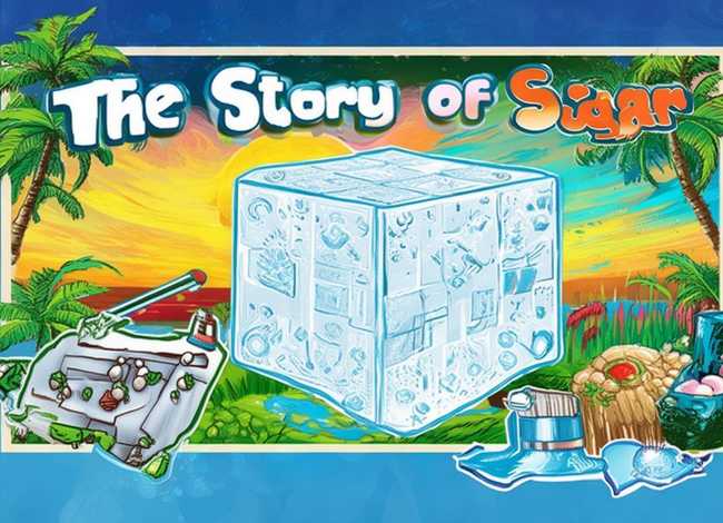 糖的故事海报，糖的故事宣传海报