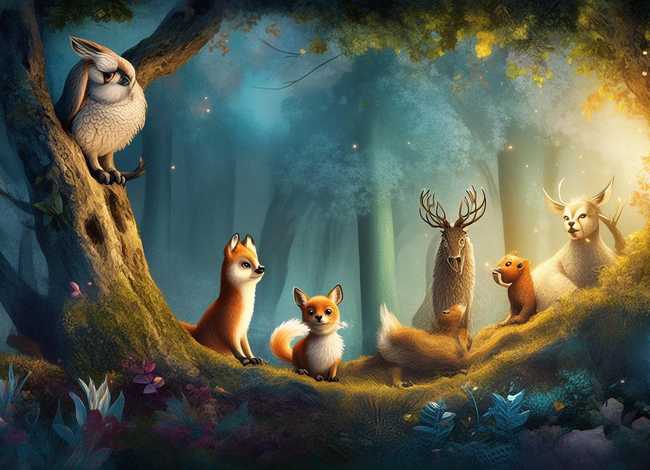 动物的童话故事251字作文；动物的童话作文250字