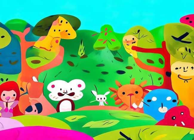 儿童童话故事简笔画，儿童童话故事简笔画大全简单