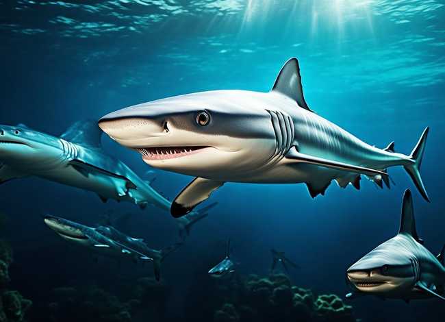 故事 鲨鱼；故事鲨鱼一家