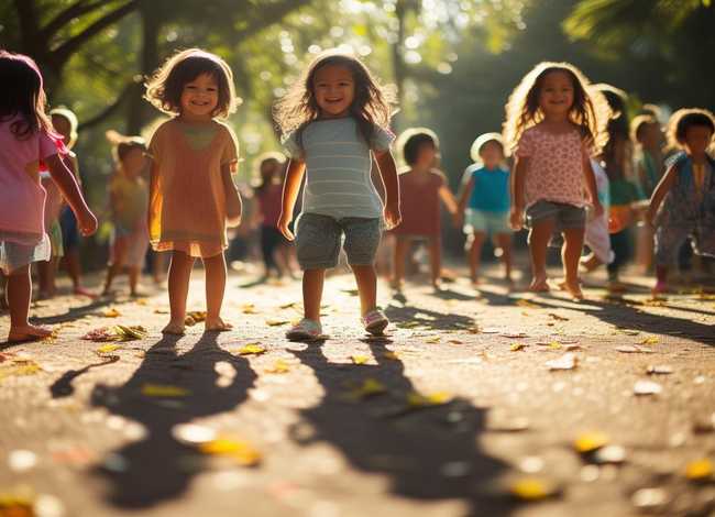 儿童影子游戏，儿童影子游戏图片