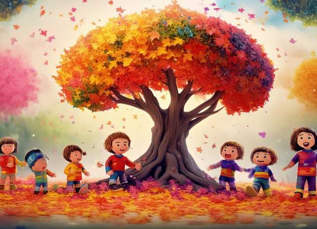 儿童颜色故事（幼儿园颜色故事）