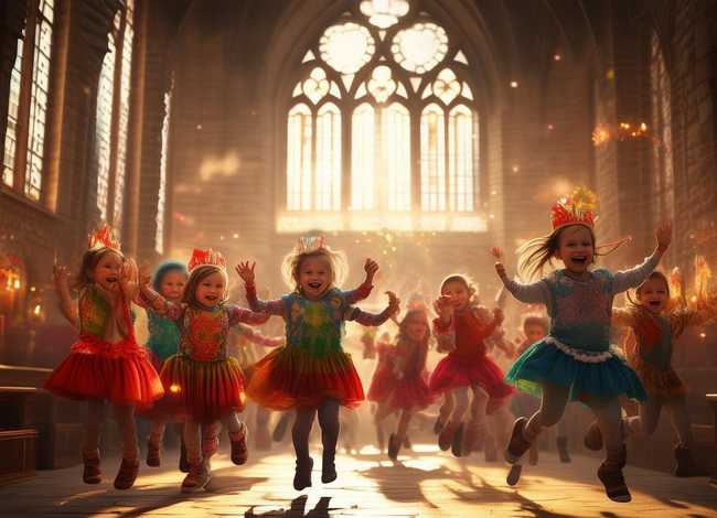 圣诞节少儿舞蹈 - 圣诞节少儿舞蹈教堂