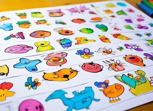 儿童画画临摹素材打印，儿童画画临摹素材打印版