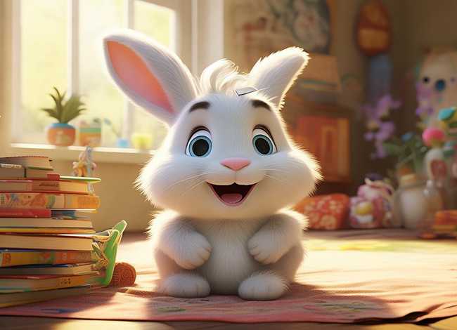 儿童故事生病的小兔子 生病的快乐小兔故事