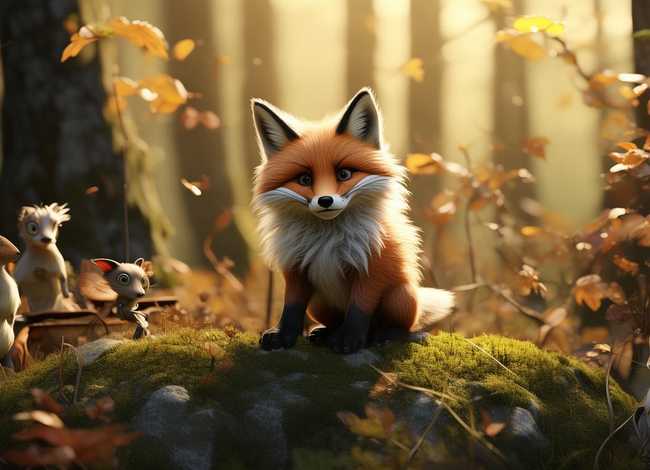 有智慧的狐狸儿童故事、狐狸的智慧故事表演 有智慧的狐狸儿童故事、狐狸的智慧故事表演