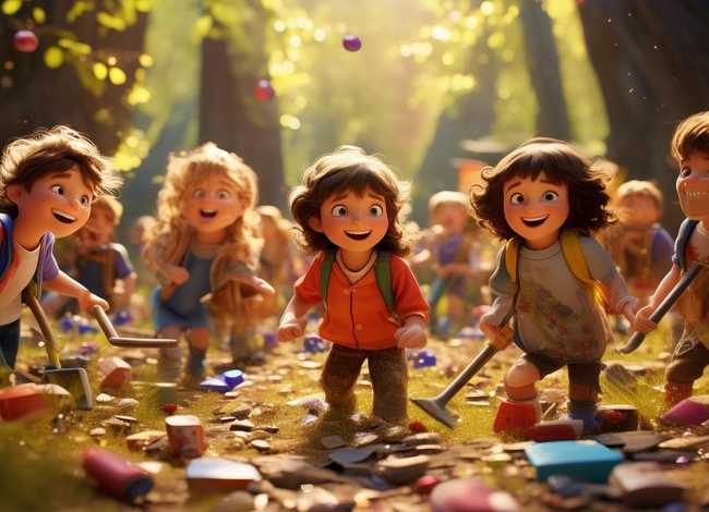 宝藏故事儿童文字 - 寻找宝藏的幼儿故事文字版