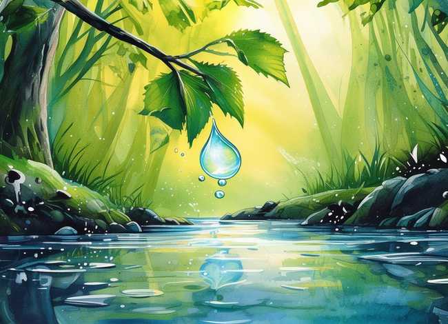 水滴的故事阅读答案；水滴的故事绘本解读