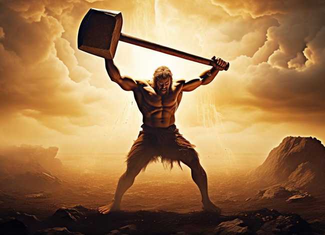 盘古劈天立地儿童故事（盘古劈天立地的故事）