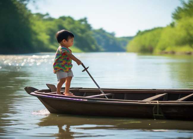 熊孩子成语故事-刻舟求剑 成语小故事刻舟求剑