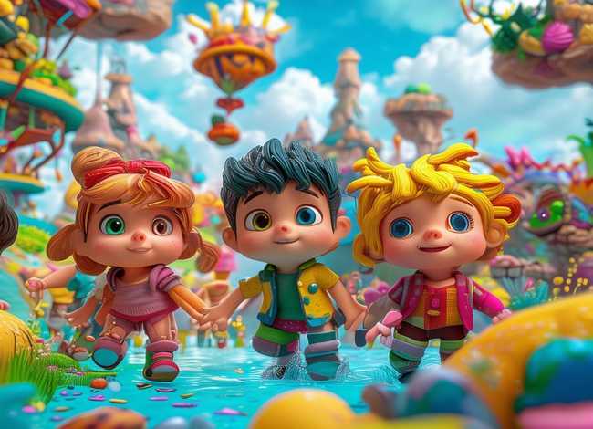 儿童漫画故事连环画、幼儿漫画故事连环画