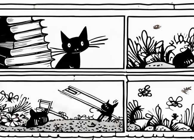 简单故事连环画 简单的故事连环画