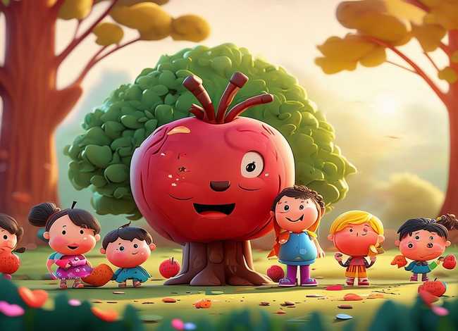 苹果故事儿童版 苹果幼儿故事