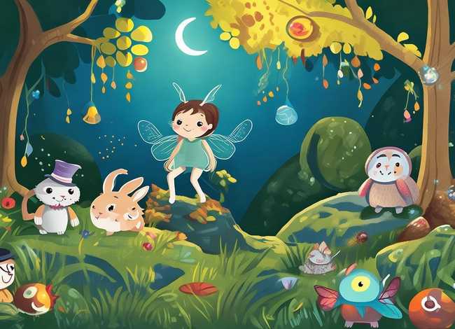 怎么画童话故事的画；童话故事里面的画怎么画