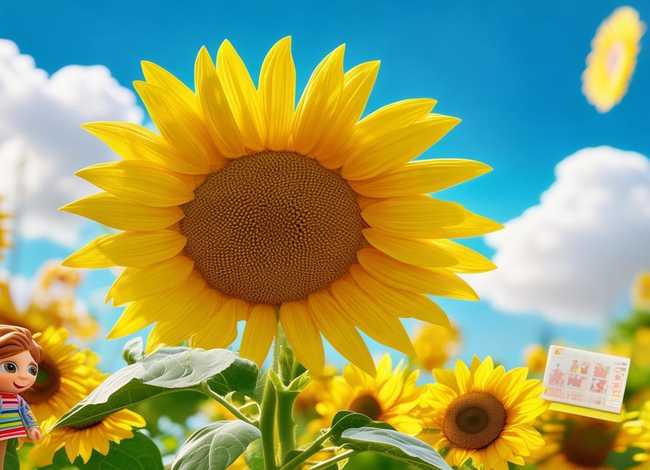 儿童故事向日葵开花了 向日葵花语故事