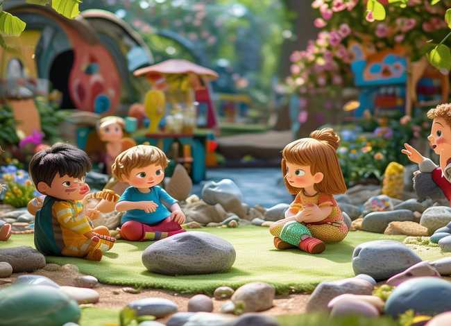 石头的故事绘本幼儿园；关于石头的幼儿故事